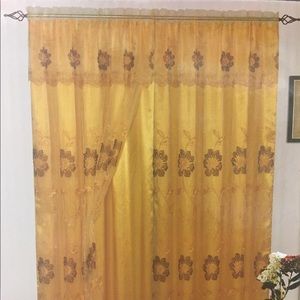 Living room curtain.